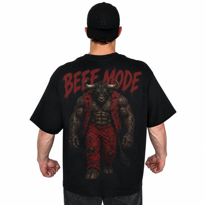 Beef Mode | Oversized Pump Cover (back print)