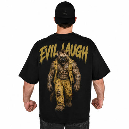 Evil Laugh | Oversized Pump Cover (back print)