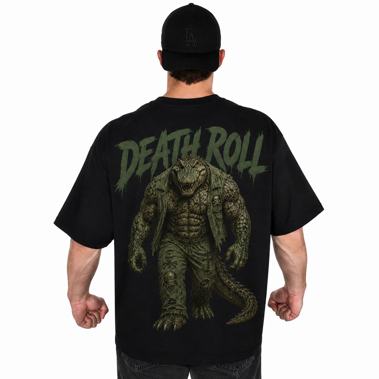 Death Roll | Oversized Pump Cover (back print)
