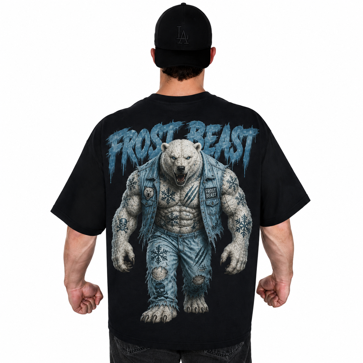 Frost Beast | Oversized Pump Cover (back print)