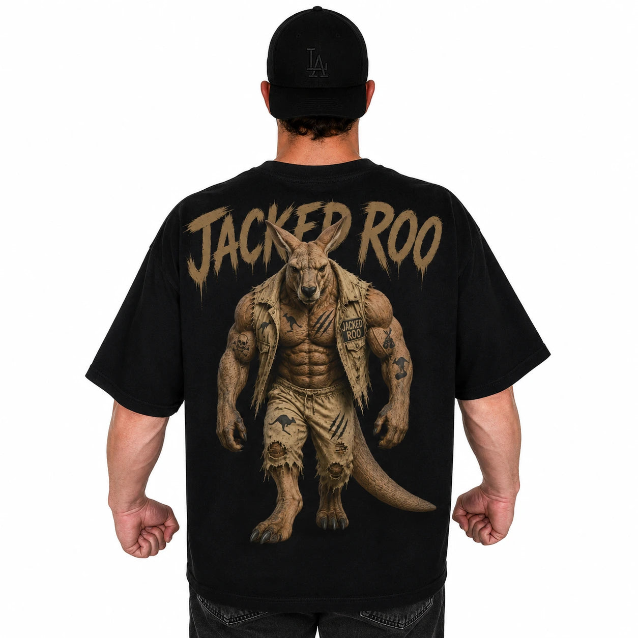 Jacked Roo | Oversized Pump Cover (back print)