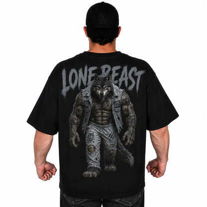 Lone Beast | Oversized Pump Cover (back print)
